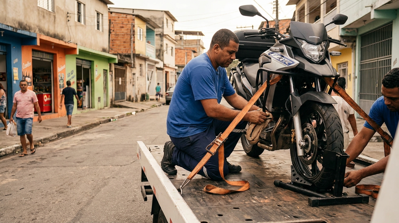 Guincho para Moto perto de mim em Sorocaba‑SP